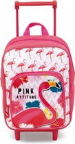 Flamingo Schoudertas - Multicolour - Polyester