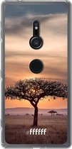 6F hoesje - geschikt voor Sony Xperia XZ2 -  Transparant TPU Case - Tanzania #ffffff