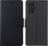 Voor Xiaomi Redmi K40 / K40 Pro / Mi 11i / Poco F3 Zijdestructuur Horizontale Flip Leren Case met Houder & Kaartsleuven & Portemonnee & Fotolijst (Zwart)