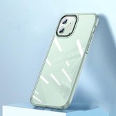 wlons Ice Crystal PC + TPU schokbestendig hoesje voor iPhone 12 mini (groen)