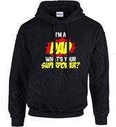 Hoodie | Vaderdag, Superpower - M