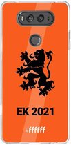 LG V20 Hoesje Transparant TPU Case - Nederlands Elftal - EK 2021 #ffffff