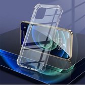 Four Corner Airbag schokbestendig TPU + acryl hoesje voor iPhone 11 Pro (transparant)