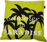 In The Mood Paradise Zigzag Kussen 50 x 50 cm - Div Kleuren - 2 stuks - Lime