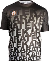 Sneldrogend sportshirt KARATE Nihon | zwart-grijs - Product Kleur: Grijs / Product Maat: XXS