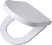 Tiger Memphis - Toiletbril met deksel - WC bril - Duroplast Wit