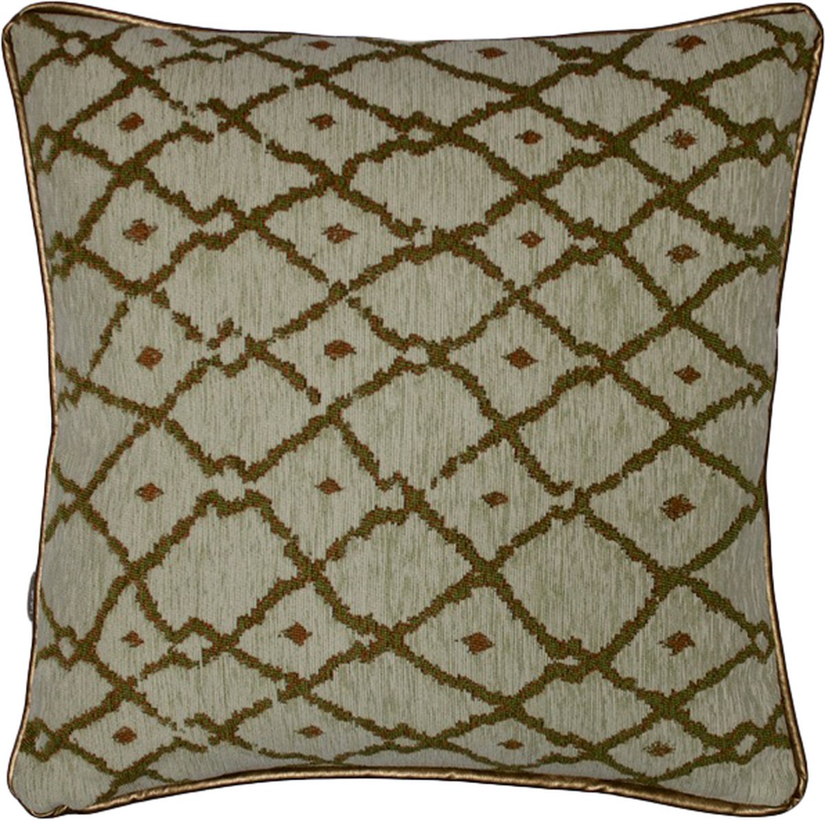 Raaf sierkussen-hoes Kiss limoen 50x50 cm Geel