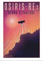 Bennu Departure 2021 (Osiris-Rex), NASA Science - Foto op Posterpapier - 29.7 x 42 cm (A3)