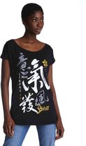 Disney Mulan Dames Tshirt -M- Bold Spirit Zwart