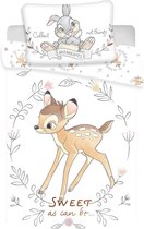 Disney Bambi Sweet Baby Dekbedovertrek - 100 x 135 cm - Multi