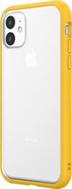 Apple iPhone 11 Hoesje - Rhinoshield - MOD NX Serie - Hard Kunststof Backcover - Transparant / Geel - Hoesje Geschikt Voor Apple iPhone 11