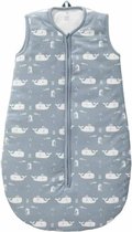 Fresk slaapzak interlock Whale blue fog