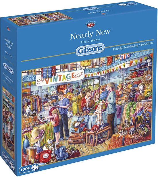 Foto: Nearly new puzzel 1000 stukjes 