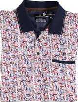 Fellows United Korte mouw Polo shirt - 11.3629 Rood (Maat: L)