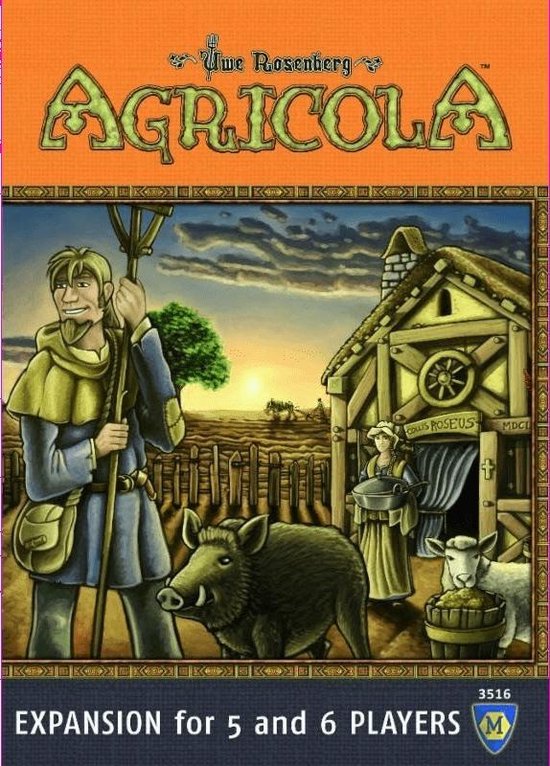Afbeelding van het spel Asmodee Agricola 5-6 Player Expansion - EN