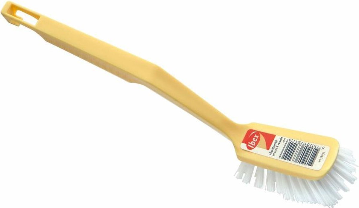 Goedkoopste 12x Ibex Afwasborstel Plastic Perlon/Nylon