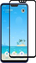Mobigear Edge To Edge Gehard Glas Ultra-Clear Screenprotector voor Xiaomi Mi Play - Zwart