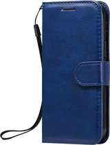 Apple iPhone 12 Mini Hoesje - Mobigear - Premium Serie - Kunstlederen Bookcase - Blauw - Hoesje Geschikt Voor Apple iPhone 12 Mini