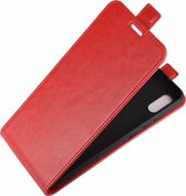 Xiaomi Redmi 9A Hoesje - Mobigear - Serie - Kunstlederen Flipcase - Rood - Hoesje Geschikt Voor Xiaomi Redmi 9A