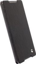 Krusell Ekerö Bookcase Hoesje - Geschikt voor Sony Xperia Z3 Plus - Zwart