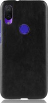 Xiaomi Redmi 7 Hoesje - Mobigear - Excellent Serie - Hard Kunststof Backcover - Zwart - Hoesje Geschikt Voor Xiaomi Redmi 7