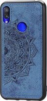 Mobigear Mandala Hardcase Hoesje - Geschikt voor Xiaomi Redmi Note 7 - Blauw
