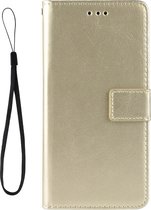 Google Pixel 4 XL Hoesje - Mobigear - Wallet Serie - Kunstlederen Bookcase - Goud - Hoesje Geschikt Voor Google Pixel 4 XL