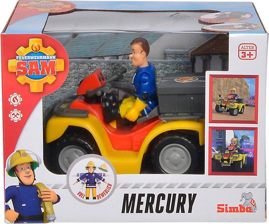 Thumbnail van een extra afbeelding van het spel Simba Sam Mercury-Quad incl. Figurine