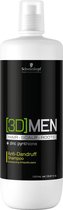Schwarzkopf 3D Mension Anti-Dandruff Shampoo-1000 ml - Anti-roos vrouwen - Voor