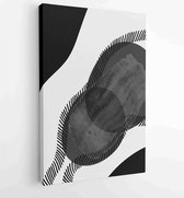 Hand draw Organic shape design for wall framed prints, canvas prints, poster, home decor, cover, wallpaper 2 - Moderne schilderijen – Vertical – 1888541515 - 80*60 Vertical