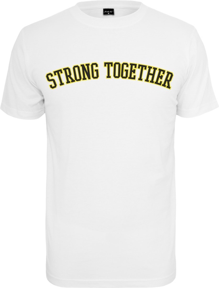 Urban Classics Heren Tshirt -XS- Strong Together Wit