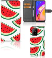 Coque Téléphone OPPO Reno5 Z | A94 5G Magnétique Etui Housse pour Pastèques