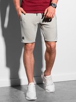 Jog short heren - W294 - Lichtgrijs