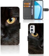 Telefoonhoesje OnePlus 9 Beschermhoesje Zwarte Kat