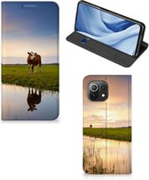 Flip Case Xiaomi 11 Lite 5G NE | Xiaomi Mi 11 Lite Smartphone Hoesje Koe