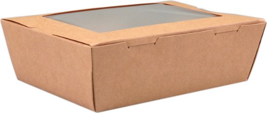 Specipack Maaltijdbox met Venster 150 x 100 x 45 mm - 200 stuks