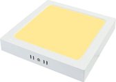 5st. VARNALUX LED DOWNLIGHT SLIM DOB BASIC 18W 3000K OPBOUW, VIERKANT