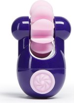 Sqweel Go Rechargeable Oral Sex Simulator - Purple - Clitoral Stimulators -