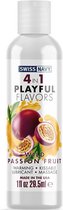 Swiss Navy 4 in 1 Wild Passion Fruit 1 oz/30 ml - Lubricants - Lubricants With Taste