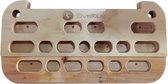 Sveltus Hangboard 60 X 30 X 4 Cm Hout Lichtbruin