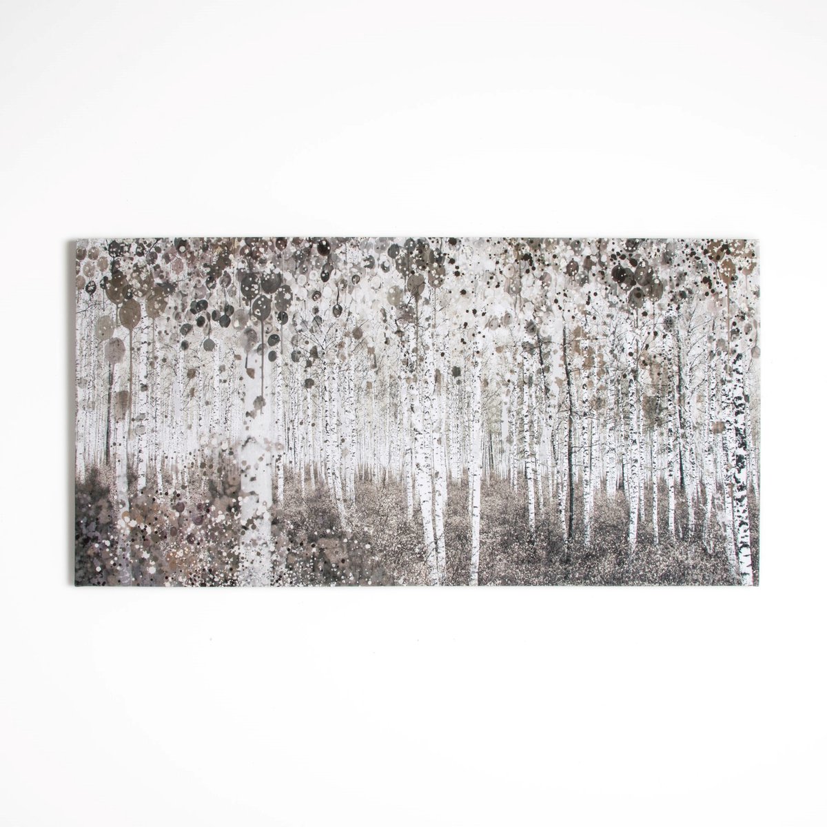 Art for the Home Aquarel Bos Canvas 60x120 cm