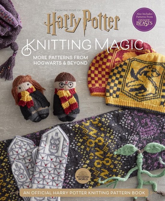 Harry Potter- Harry Potter: Knitting Magic: More Patterns Fr ... - cover