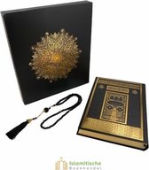 Meliksah Koran set met Tesbih in kartonnen doos Zwart