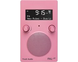 Tivoli Audio - PAL+Bluetooth - Draagbare DAB+ radio - Roze