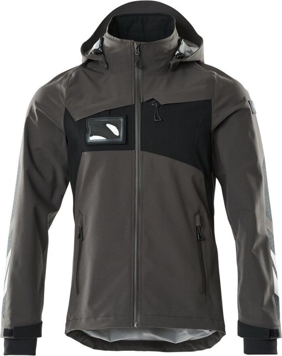 Mascot Accelerate Lichtgewicht Shelljas Bicolor 18001 - Mannen - Donkerantraciet/Zwart - 3XL