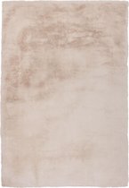 Vloerkleed - Eigentijds - Crème - Katoen - 160 cm x cm x 0,45 cm