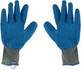 Werkhandschoen, PU Flex, Blauw rib