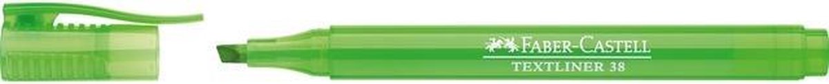 Faber-Castell tekstmarker 38 - groen - FC-157763