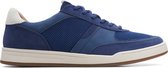 Clarks - Heren schoenen - Bizby Lace - G - dark blue combi - maat 10,5