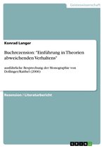 Buchrezension: 'Einführung in Theorien abweichenden Verhaltens'